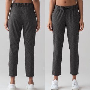 lululemon | On The Fly Pant Heathered Black